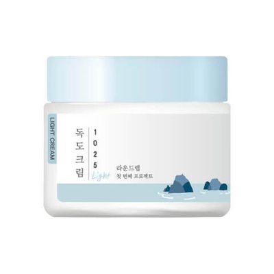 Лёгкий увлажняющий крем с комплексом минералов Round Lab 1025 Dokdo Light Cream 80 мл