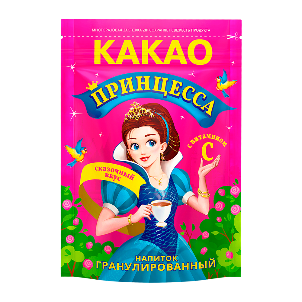 Какао Принцесса 150г м/у