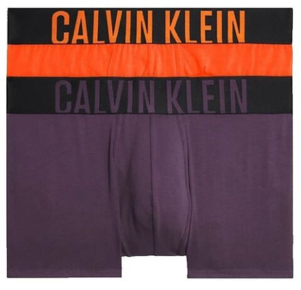 Боксерки теннисные Calvin Klein Intense Power Trunk Shorty 2P - carrot/mysterioso