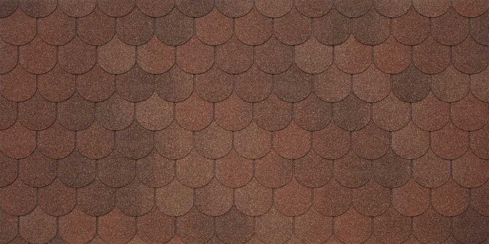 Гибкая черепица TEGOLA ASSISI  Terracotta 420 2,9 м2