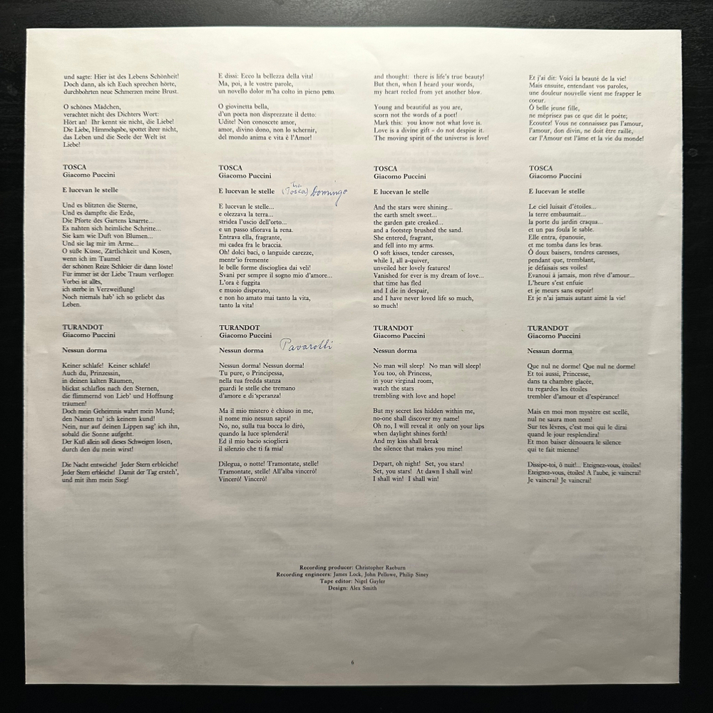 Carreras, Domingo, Pavarotti, Mehta - In Concert (Голландия 1990г.)