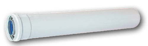 Труба коакс. 60/100/1м удлинительная (CONTI) 12321