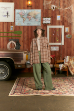 Рубашка Called a Garment Human Flannel Shirt "Brown"