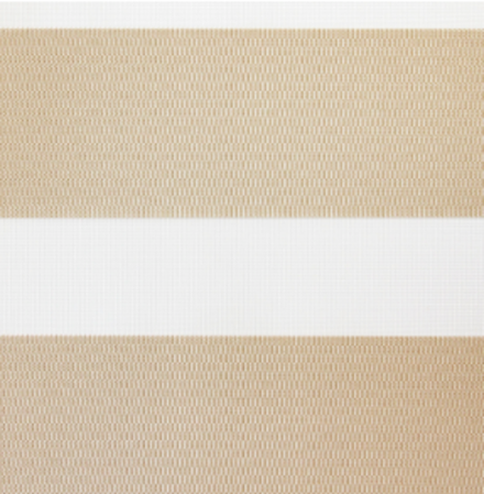 Рулонная штора Мини День-Ночь, ткань 7862 Сальса, цвет бежевый