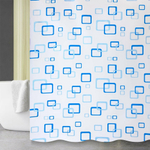 Штора для ванной 180*180см PEVA в ассортименте 420193