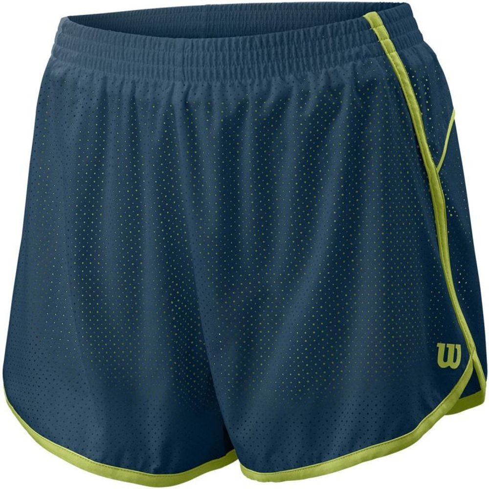 Женские Шорты теннисные Wilson Competition Woven 3.5 Short W - majolica blue