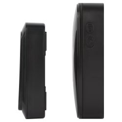 Звонок дверной ЭРА C88 беспроводной черный 38 мелодий | Электрозвонки беспроводные