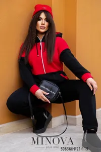 Костюм 21-119-красный Minova