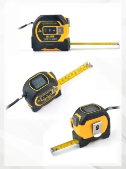 Лазерная рулетка строительная 40 метров, строительная рулетка 5 метров