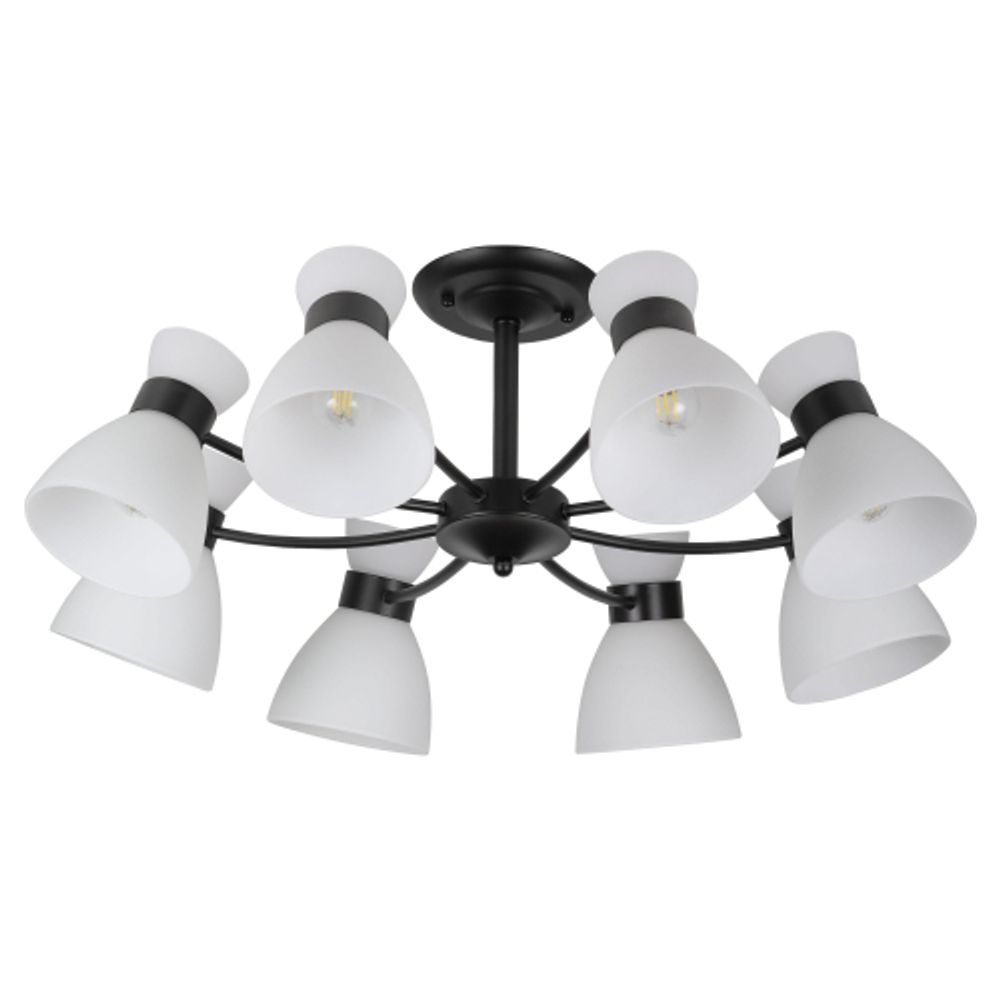 Люстра Rivoli Aemilia 9185-308 8хЕ27 60 Вт модерн | Лайт