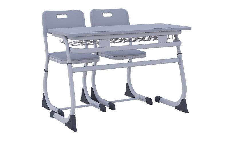 Стол Smarty 2-местный ученический регулируемый (кромка пвх)