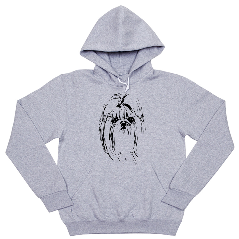 Толстовка "Ши-тцу - портрет"