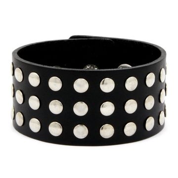 Браслет 3 ряда клепка