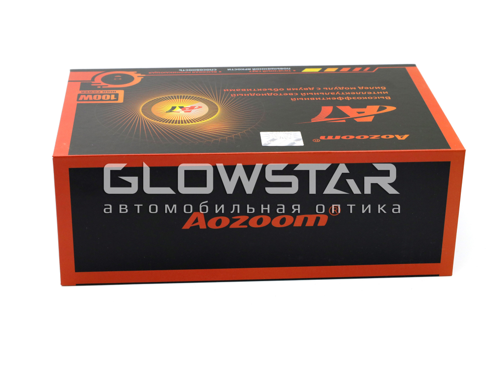 Билед модули Aozoom A7 Laser (Гарантия 30 дней), 3.0 дюйма, 2 чипа + Лазер, 5500K, 12V, 90W/100W, крепление 3R (комплект, 2шт)