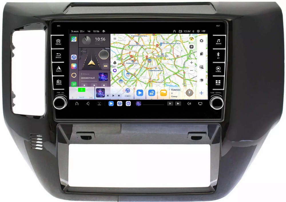 Магнитола для Nissan Patrol 2004-2010 - Carmedia SF-9270 (кнопки и крутилки) Android 13, TS20, 6+128Гб, CarPlay, 4G SIM-слот