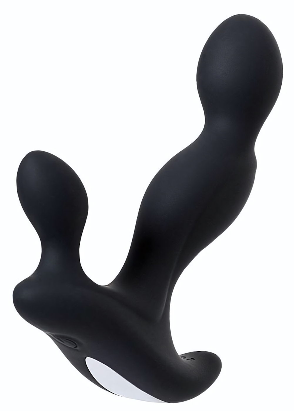 Черный вибромассажер простаты Vela - 12 см. (Цвет: черный)