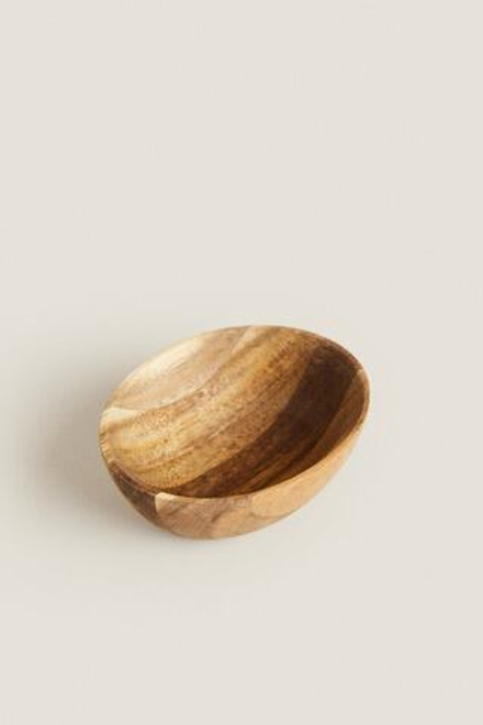 ZARA HOME ОВАЛЬНАЯ ПИАЛА, СВЕТЛО-БЕЖЕВЫЙ