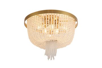 Потолочный светильник FR1008CL-04BS латунь Ornament Freya