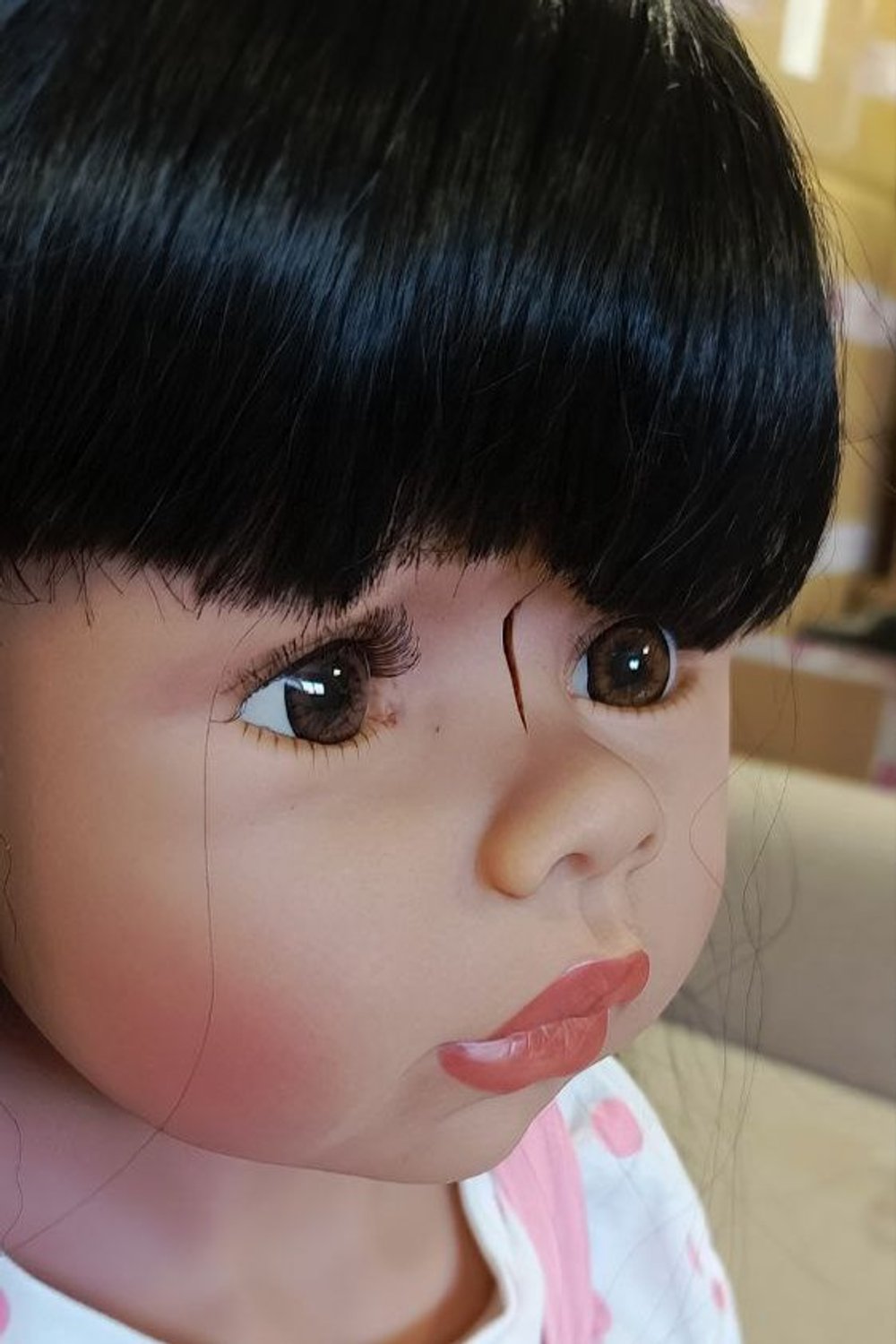 УЦЕНКА2 Кукла Реборн ростовая 98см в пакете (FA-260)