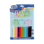 Тесто для лепки на блистере 6 формочек, C-42203