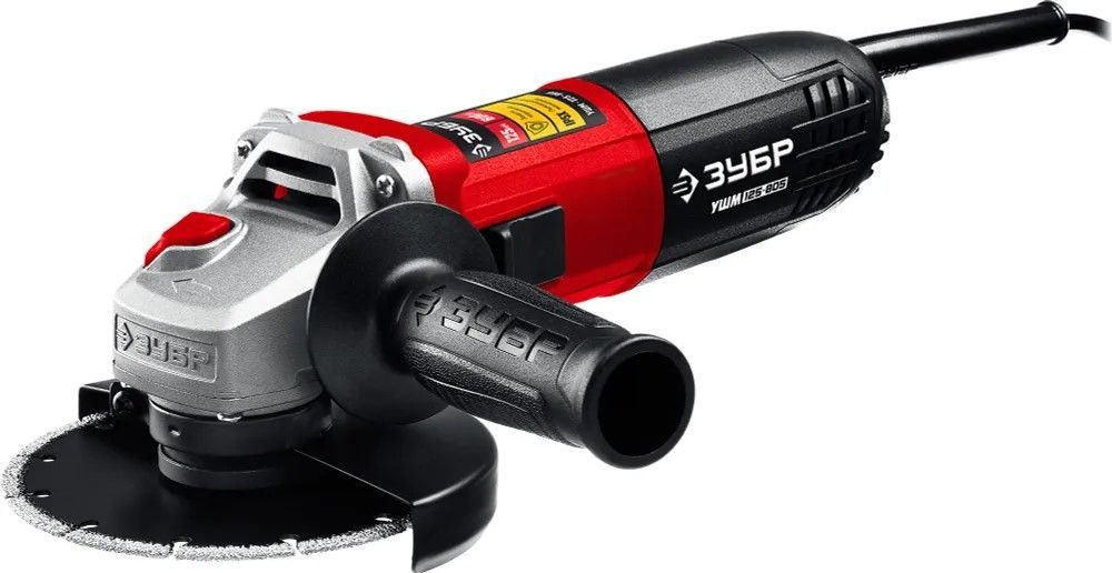 УШМ/Болгарка ЗУБР 800Вт.,d125 мм/углошлифовальная машина/шлифмашина угловая