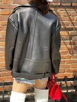 Кожаная куртка Balenciaga