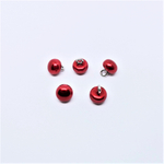 Пуговицы №583 GE01 Red2 8мм