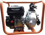 Мотопомпа бензиновая ZONGSHEN HG 15 для слабозагрязненной воды, высоконапорная 1T90SHG15