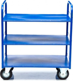 Тележка платформенная СТЕЛЛА-ТЕХНИК КР-3-160 3-х ярусная, 600х900мм КР-3-160-К