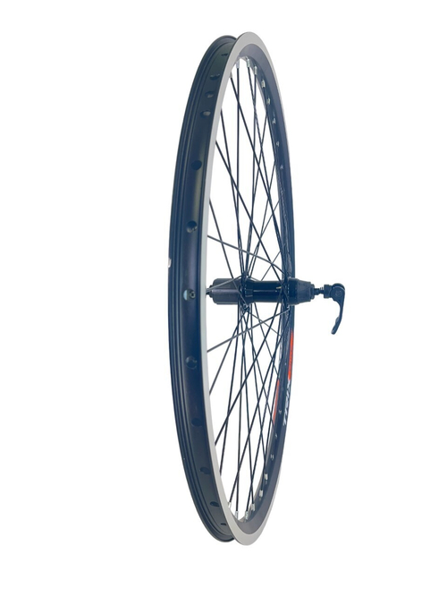 Колесо заднее 26" TRIX ал. дв. чер. / Втулка: ал. 8-10 ск. эксц. черный 14638