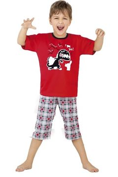 Пижама детская для мальчиков Cornette 541/17, короткий рукав