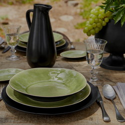 Чаша на ножках 12см Costa Nova Riviera vert frais ves121-01616e