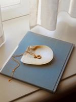 Колье Восьмерка на шнурке, позолота