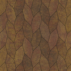 Тротуарная плитка СКОШЕННЫЙ ШЕСТИУГОЛЬНИК - Листопад гранит Осень