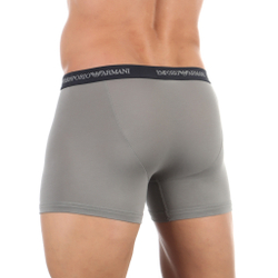 Мужские трусы боксеры (черный, серый) набор из 2-х штук Emporio Armani 111210_CC717 03320