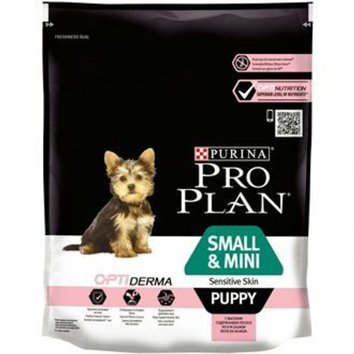 Purina Pro Plan Puppy Small Сухой корм Про План для щенков мелких пород с лососем, 700 г