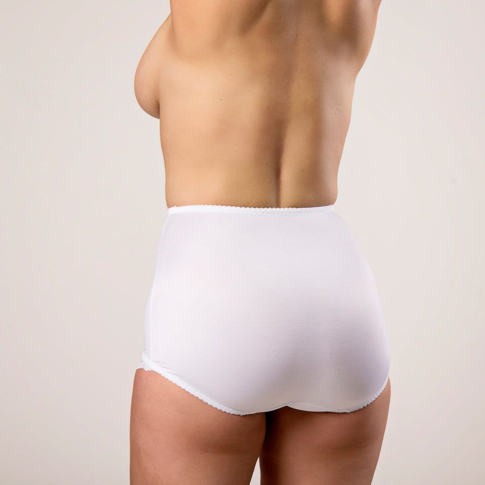 Утягивающие трусы средней степени коррекции на каждый день (Размер: L) (Цвет: черный)