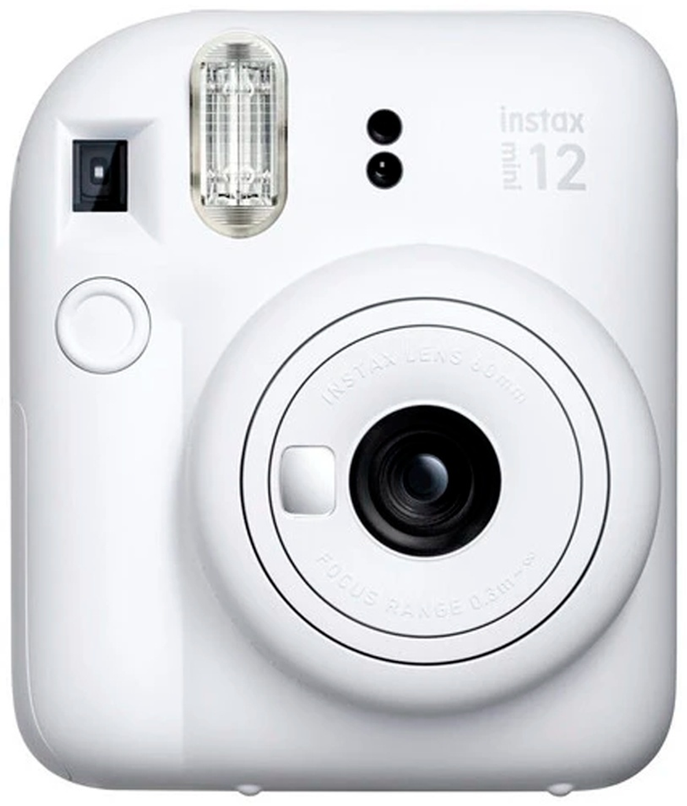 ФОТОКАМЕРА МОМЕНТАЛЬНОЙ ПЕЧАТИ FUJIFILM INSTAX MINI 12 CLAY WHITE - BUNDLE2 БЕЛЫЙ