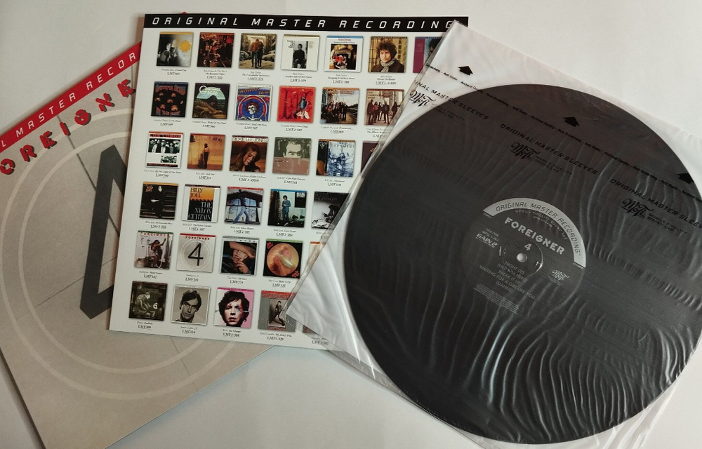 Винтажная виниловая пластинка LP Foreigner 4 (USA 2013) (Original Master Recording)