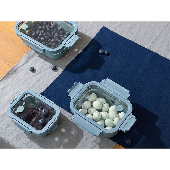 Контейнер для запекания, хранения и переноски продуктов Smart Solutions, 1050 мл, синий