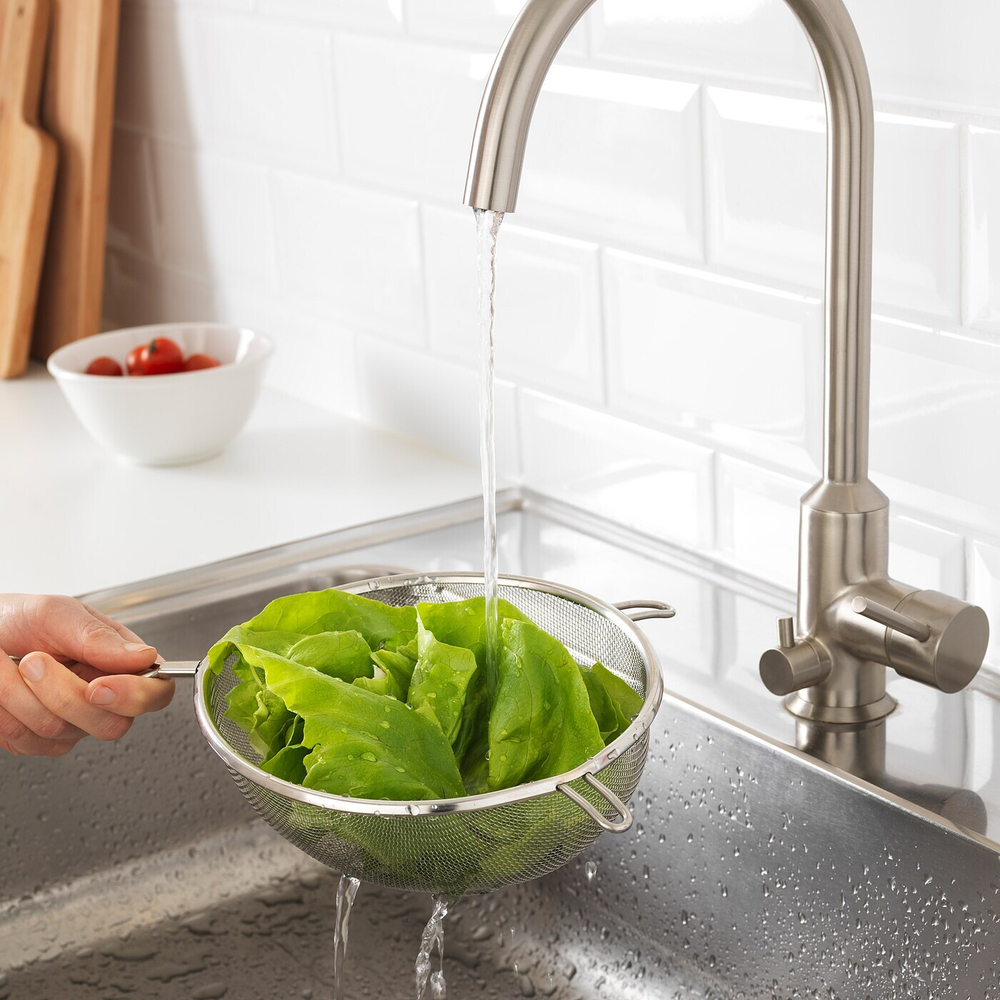 Дуршлаг IKEA IDEALISK (ИДЕАЛИСК), Нержавеющая сталь, 20 см