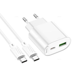 Зарядное устройство на Type-C Hoco C109A PD20W+QC3.0(white)