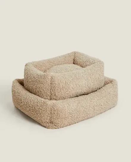 ZARA HOME КРОВАТЬ ДЛЯ ДОМАШНИХ ЖИВОТНЫХ ИЗ ИСКУССТВЕННОЙ ШЕРСТИ