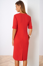 51296 Платье женское (красный)