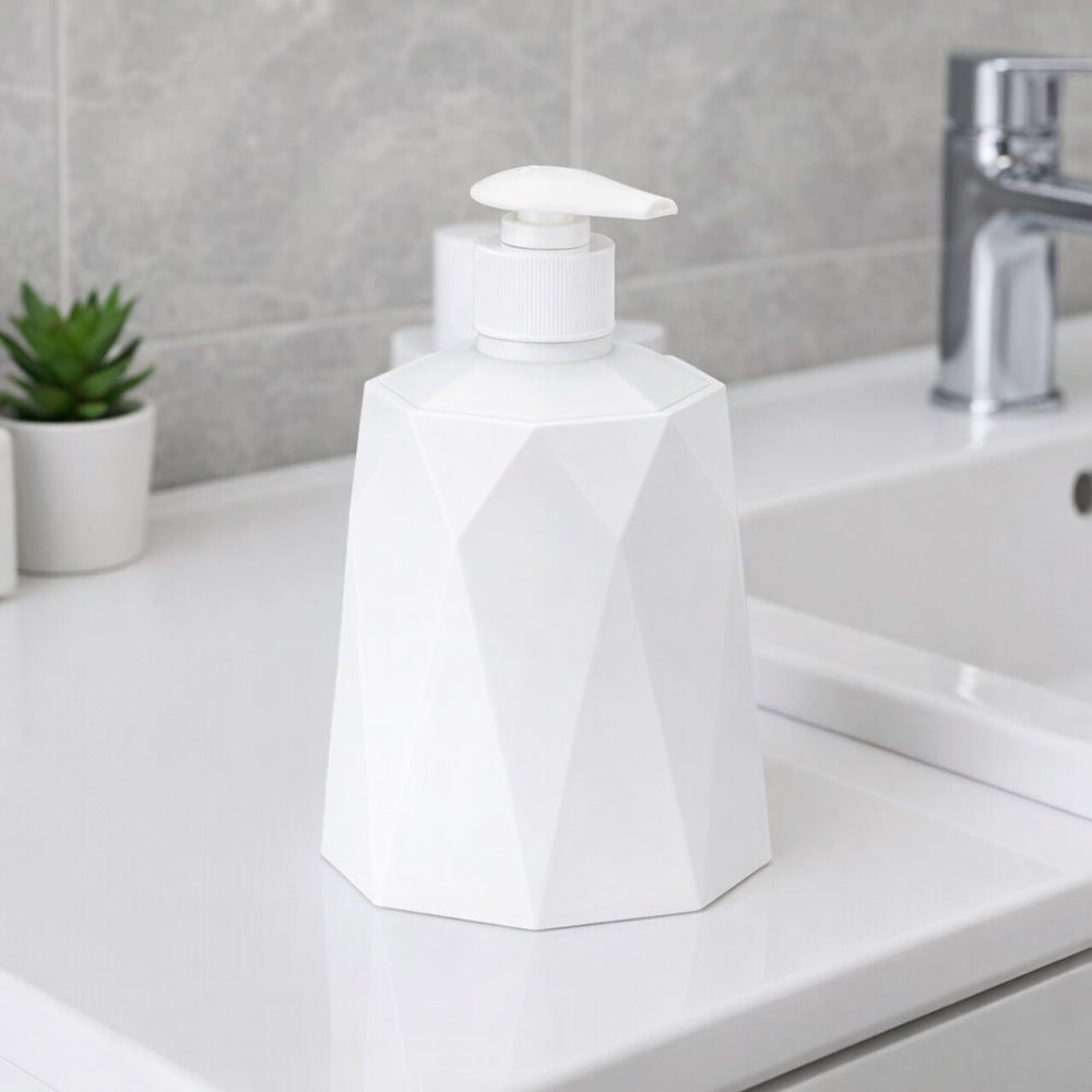 Диспенсер для мыла "Призма" 0,33л, белый