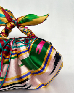 Сумка Bibi из винтажного шелка