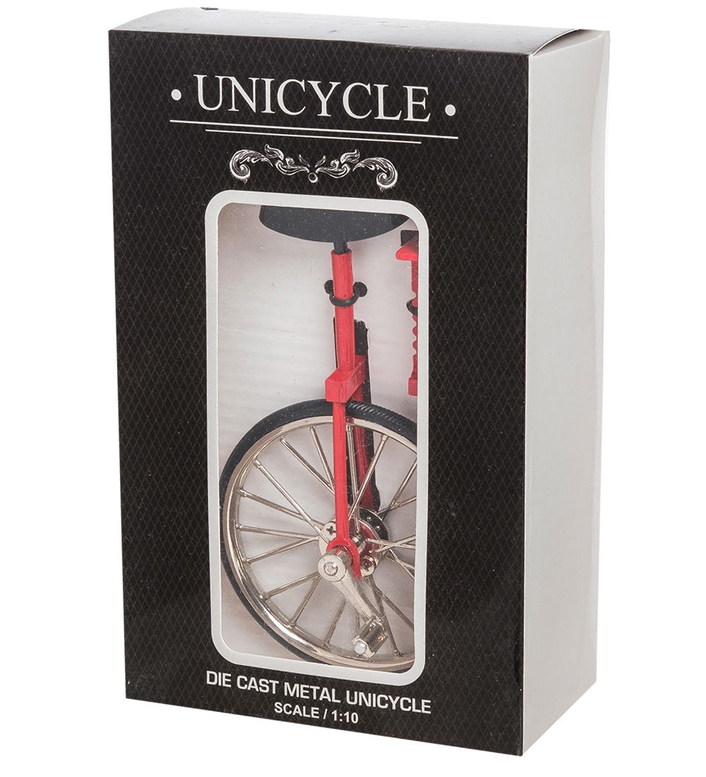 VL-14/1 Фигурка-модель 1:10 Моноцикл «Unicycle» красный