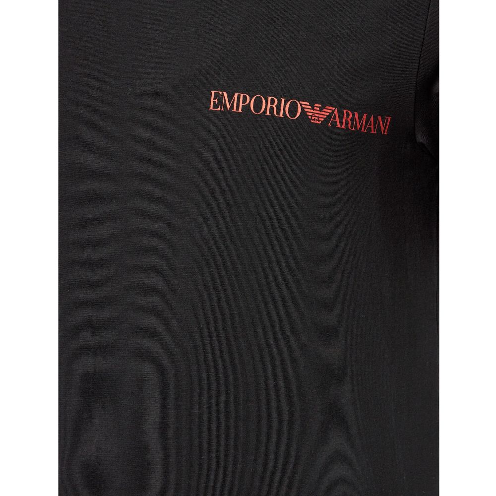 Набор мужских футболок 2в1 черные Emporio Armani 111849_4F717 23820