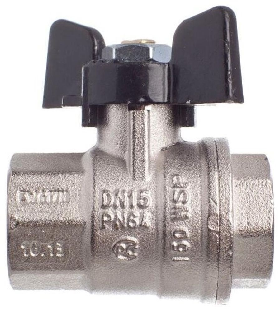 Кран шар. 1/2" г/г  BUGATTI