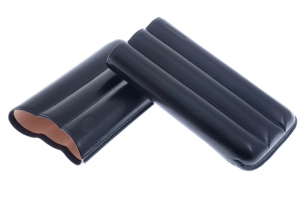 Чехол Jemar на 3 сигары, натуральная кожа
